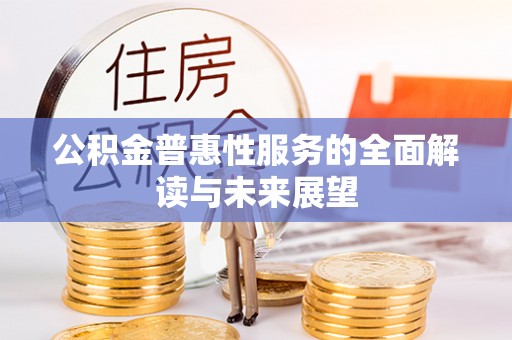 临西公积金普惠性服务的全面解读与未来展望