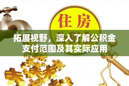 临西拓展视野，深入了解公积金支付范围及其实际应用