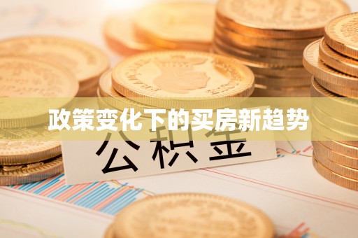 临西政策变化下的买房新趋势