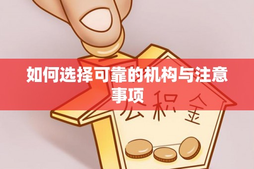 临西如何选择可靠的机构与注意事项