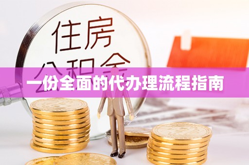 临西一份全面的代办理流程指南