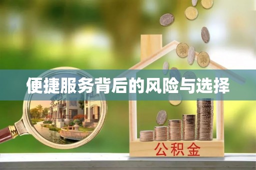 临西便捷服务背后的风险与选择